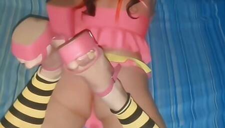 Teasing in My New Pink Bikini