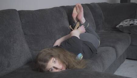 Aya Scarlett - Full Video - Casual Hogtie Time with Aya