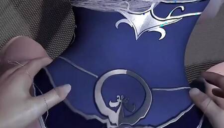 3D Cute Skinny Cosplay Model Have a Hardcore Sex with Big Dick