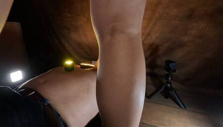 Dr M Working On Ribs Barefoot And In Heels