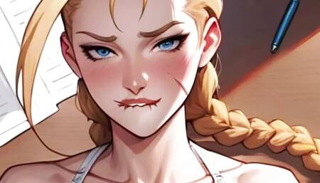 Cammy Being Controlling Guiding Her Handjob - Hentai Joi Guided Handjob