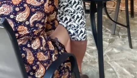 Stepmom mutual masturbation outdoor creampie