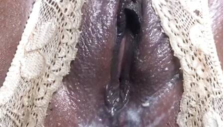Ghetto nasty bitch show her skills on BBC while she  ride  her man dick