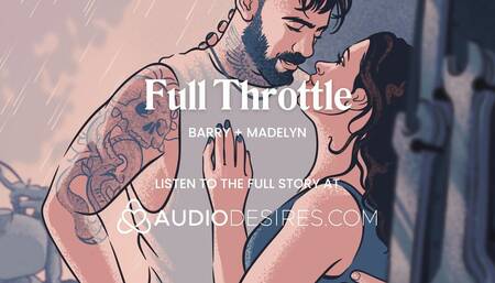 Fucked hard by a biker guy with a monster cock. Stranger sex. Real public sex.