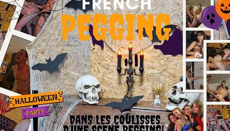 Backstage Halloween Orgy Behind the Scene