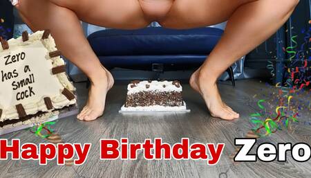 Training Zero Femdom BDSM Slave Cake Sitting Sploshing Humiliation Bondage Real Homemade Amateur Couple Milf Stepmom Wife FLR
