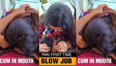 Roleplay First Office Blow Job in Office with my Paki Gf