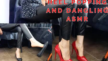 Heel Popping and Dangling Asmr