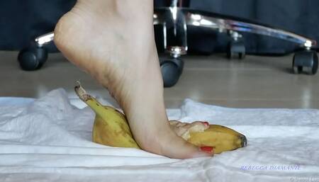 Mushed by My Bare Feet Like This Banana