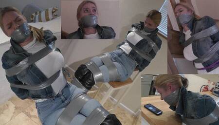 Lottie LaLay; Denim Detective Diabolically Duct Taped!!!