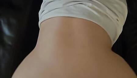 Real Homemade Amateur Couple! Soft to Hard & Moaning Couch Sex