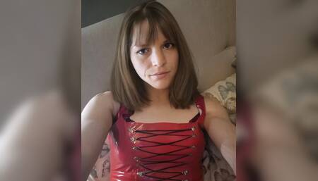 Joi Cei Femdom Sissy Following Mistress instructions and cumming over my self.