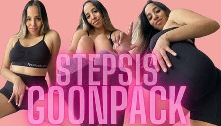 STEPSIS GOONPACK Taboo fetish Cameltoe Ass Sock Feet Worship