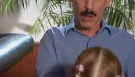 Hot French babysitter slut rides a big dick like a pro