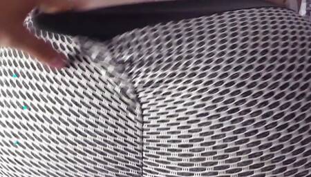 I fuck hard and fast her huge round booty after a sexy sport session!