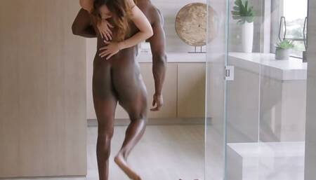 BLACKED Mischievous Hottie Rissa Devours Jax's BBC