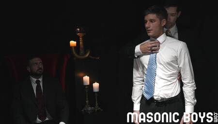 MasonicBoys Super cute twink Dex Devall is fucked raw by suited dude