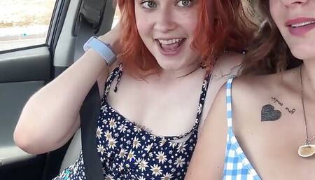 Outdoor Adventures. Day 2. in Shopping Mall with My GF