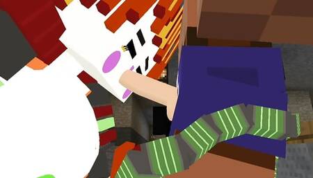 Minecraft Jenny Mod Fapcraft: Fazclaire's Night FNAF Scrapped Babe giving me a blow job