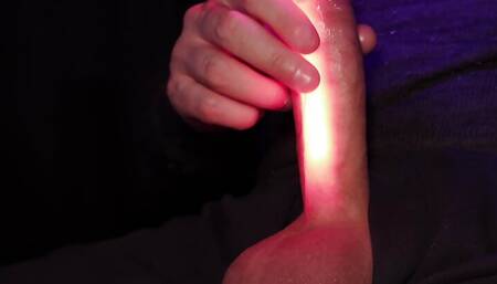 Urethral Sounding With Led Light Rod