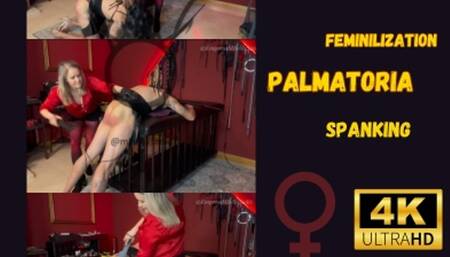 Spanking sissy bitch slut