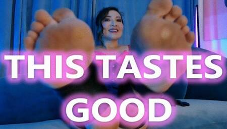 This Tastes Good - Mz Kim Latex Goddess Gives Femdom POV Sweaty Foot JOI With Gooning Orgasm Denial