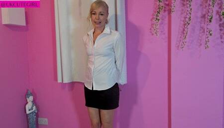 Spanked in Embarrassing Knickers!