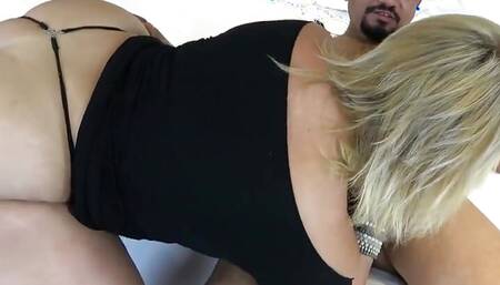 Insatiable MILF Missing the Actor's Huge Cock