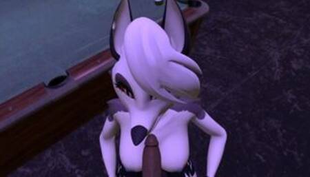 HELLUVA BOSS Black guy fucked mouth Loona