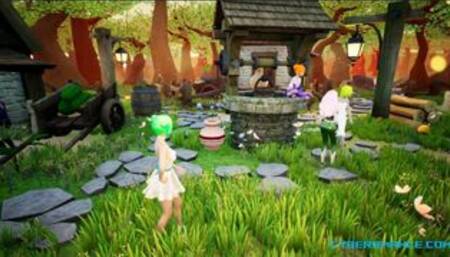 Cyberomance - Stylized Manga Style