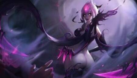 Porn Animations - LoL Evelynn ridding a giant cock! w/sound