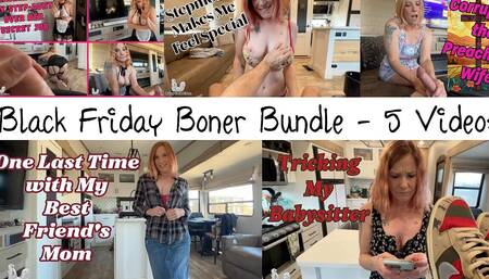 Black Friday Boner Bundle 2024 - Jane Cane, Shiny Cock Films