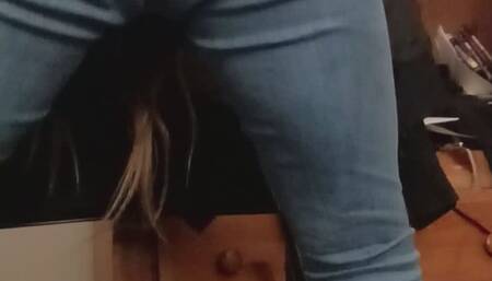 Me Crushing Another Slave Flat With My Big Ass