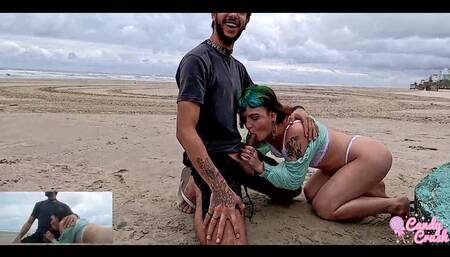 Rennan Luna and I Threw Candy Crush to Suck on Praia Grande - Candy Crush Brazil - Coupleluna