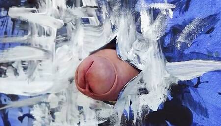 BRAZZERS - It's Hard For Evie Rees To Obey The Rules About Not Touching The Art When There Is A Big Cock Hanging
