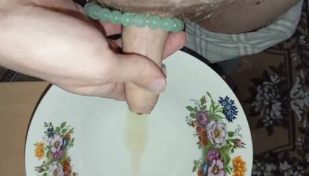 Joy Empire 02: Gems on Penis, Masturbation, Cumshot, Pissing