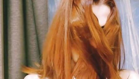 Stepaunt with Glasses and Fishnet Tights Is Flirting with You and Teasing You