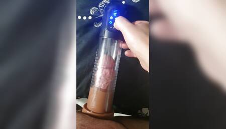 Pumping My Cock