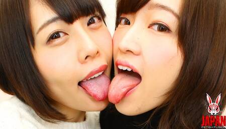 Passionate Tongue Play: Nanami’s Juicy Kisses Meet an Extra Large Tongue