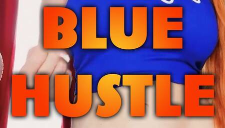 Lauren Phillips Blue Hustle-Lauren tells you how to jerk your cock in this hot steamy clip