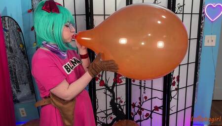 Bulma Blow to Pops 3 Big Dragon Ball Balloons