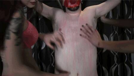 Scratched, Gagged, And Caged (720p)