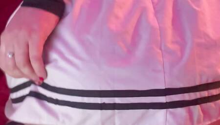 Stuffing My Black Panties for Step Daddy