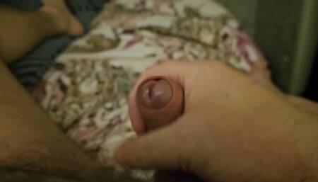 Lying in Bed Playing with My Cock Waiting for an Asshole to Put It in