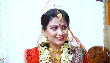 Desi New Married Wife Hardcore Fuck with Her Husbnad's Friends When She Was Alone at Home Full Movie