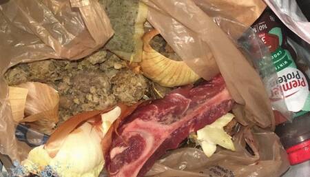 Giantess Special Effects - Tiny Human Swims in Juices of Giantess Trash, shrinking fetish, female domination, fantasy  1080