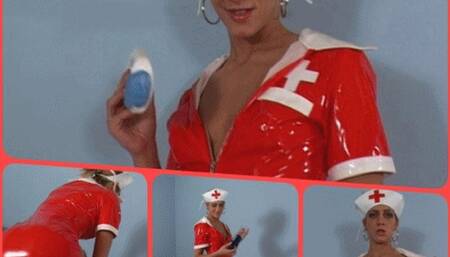 Medical fetish:naked nurse