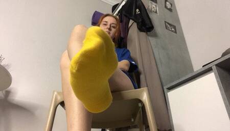 Yellow socks!