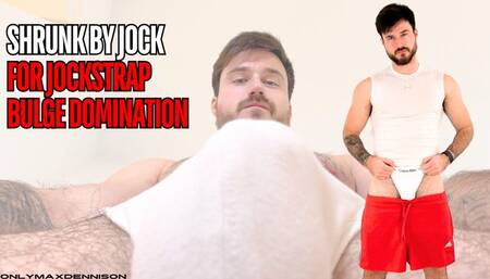 Shrunk by jock for jockstrap bulge domination