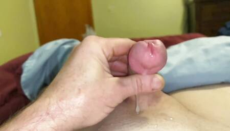 Jacking off in Bed